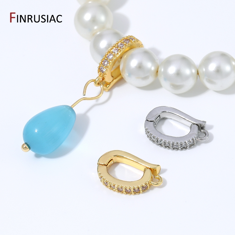 Art Craft Ideas - 18K Altın Kaplama Pirinç Menteşeli Kolye