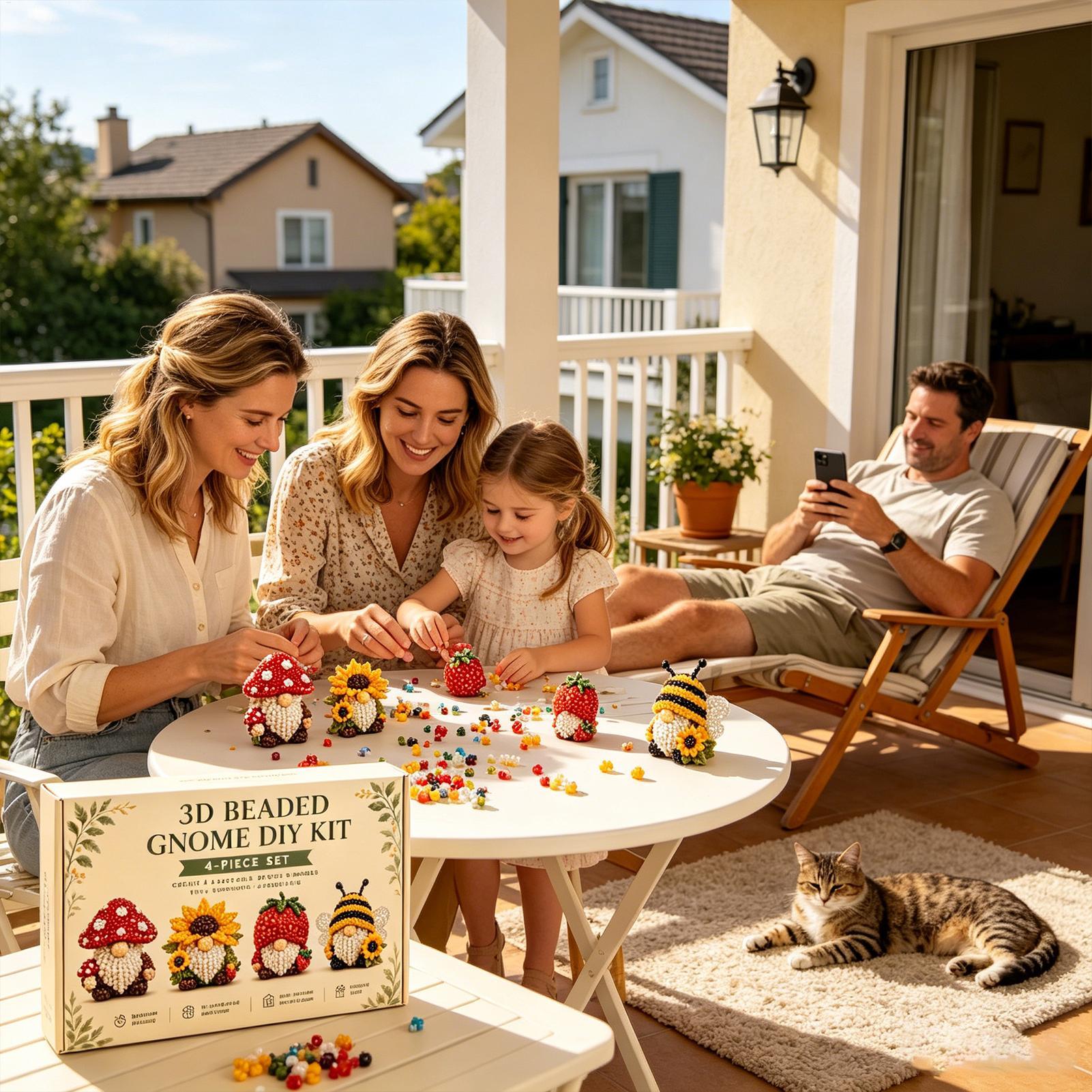 Art Craft Class - Boncuk Seti El Yapımı Komik DIY