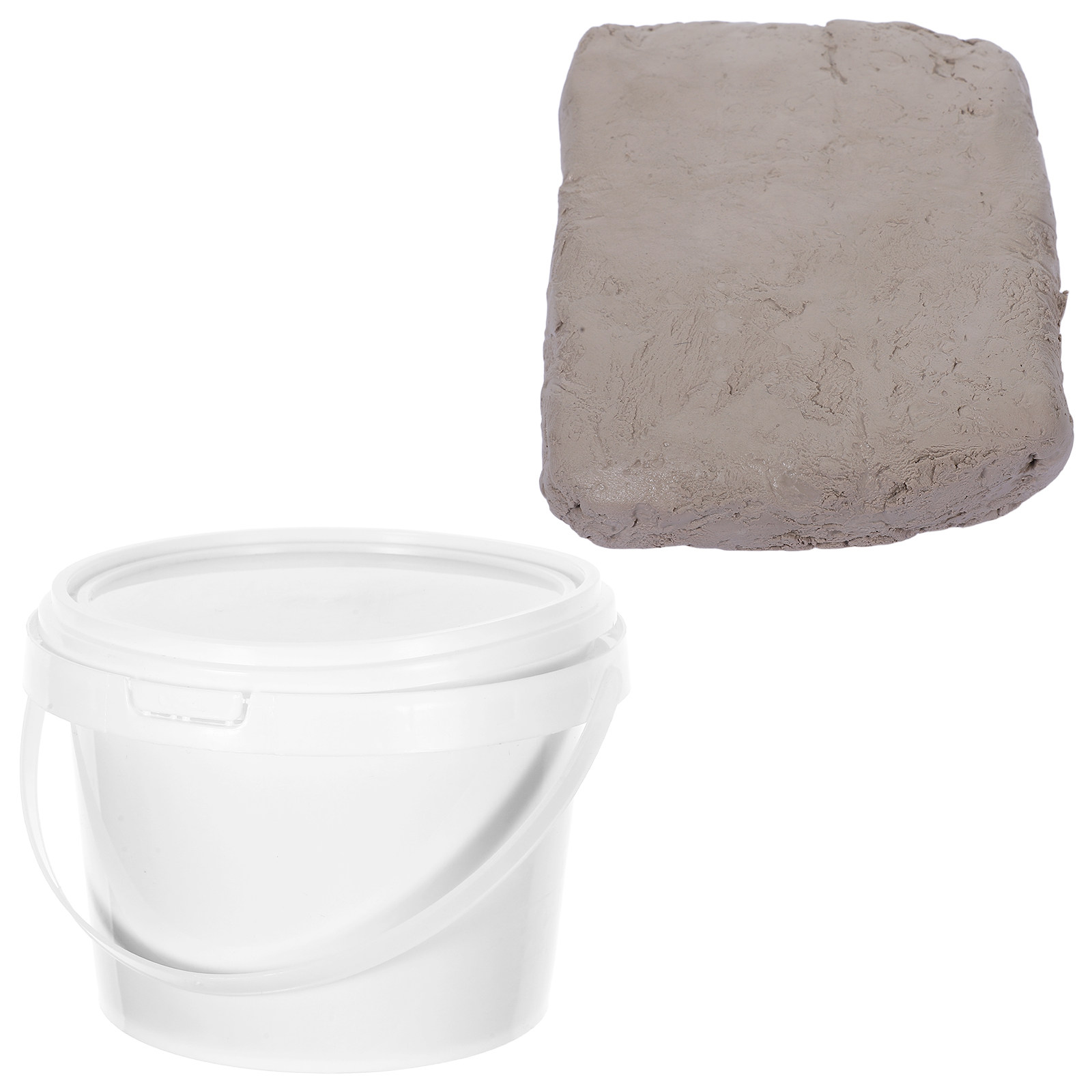 Air Dry Clay - 1 Set Beyaz Hava Kurumalı Kil,