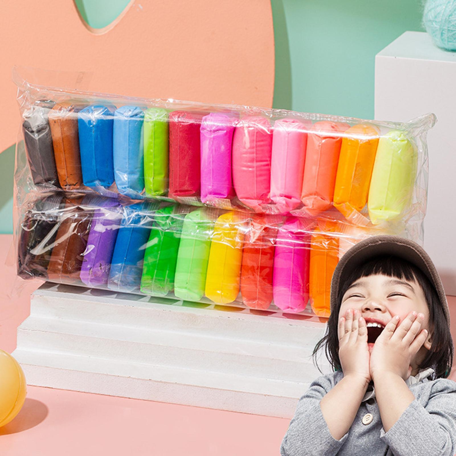 Air Dry Clay - 12 24 36 Renkli Hava Kurumalı