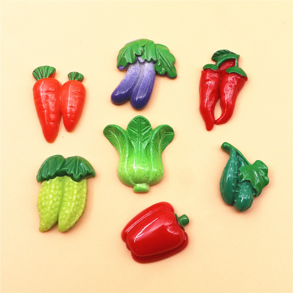 Art Craft Vegetables - 10 adet Sevimli Simülasyon Çeşitli Sebze