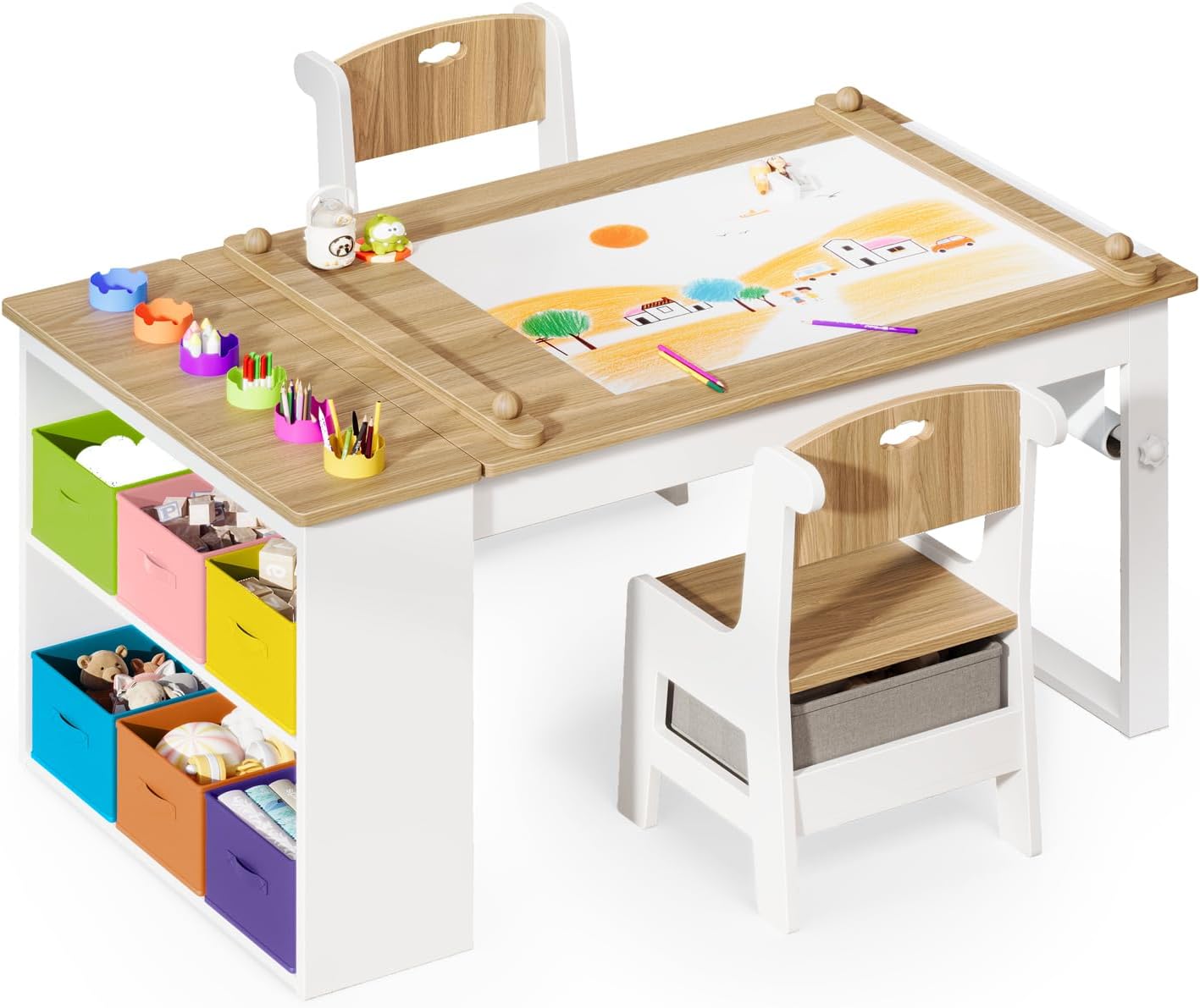 Art Craft Toddlers - Çocuk Sanat Masası ve Sandalyeleri, Küçük
