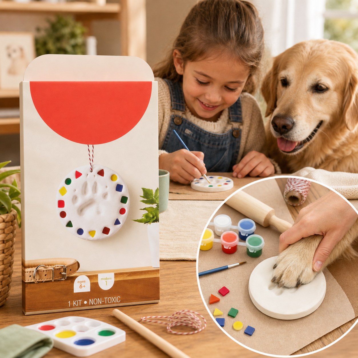 Air Dry Clay - Evcil Hayvanlar İçin Hava ile Kuruyan