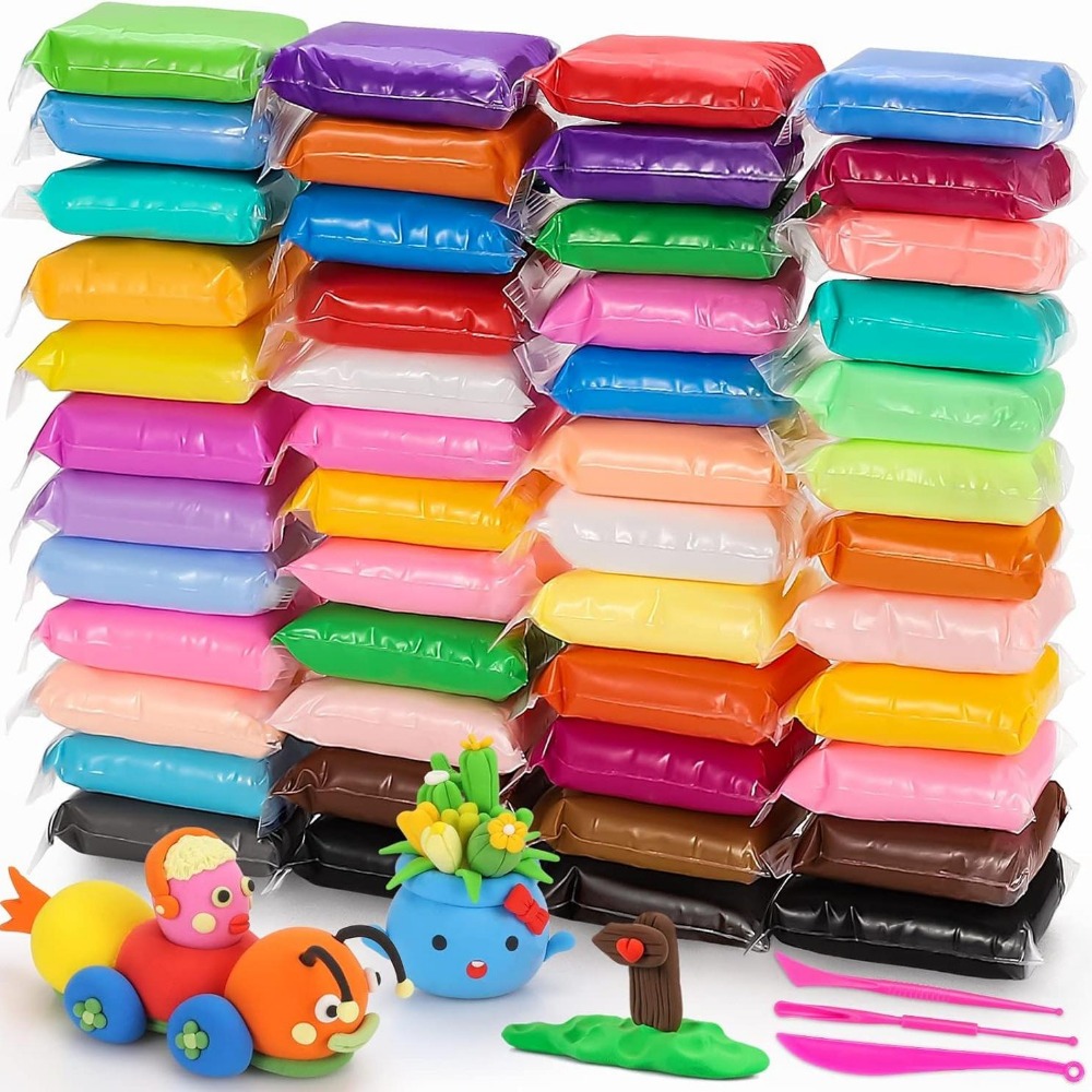 Air Dry Clay - 48 Renkli Hava Kurumalı Kil Ultra