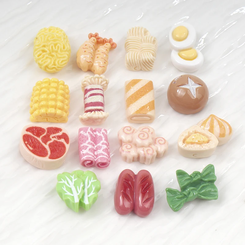Art Craft Vegetables - 30/300 Adet Karikatür Mini Sebze Mısır