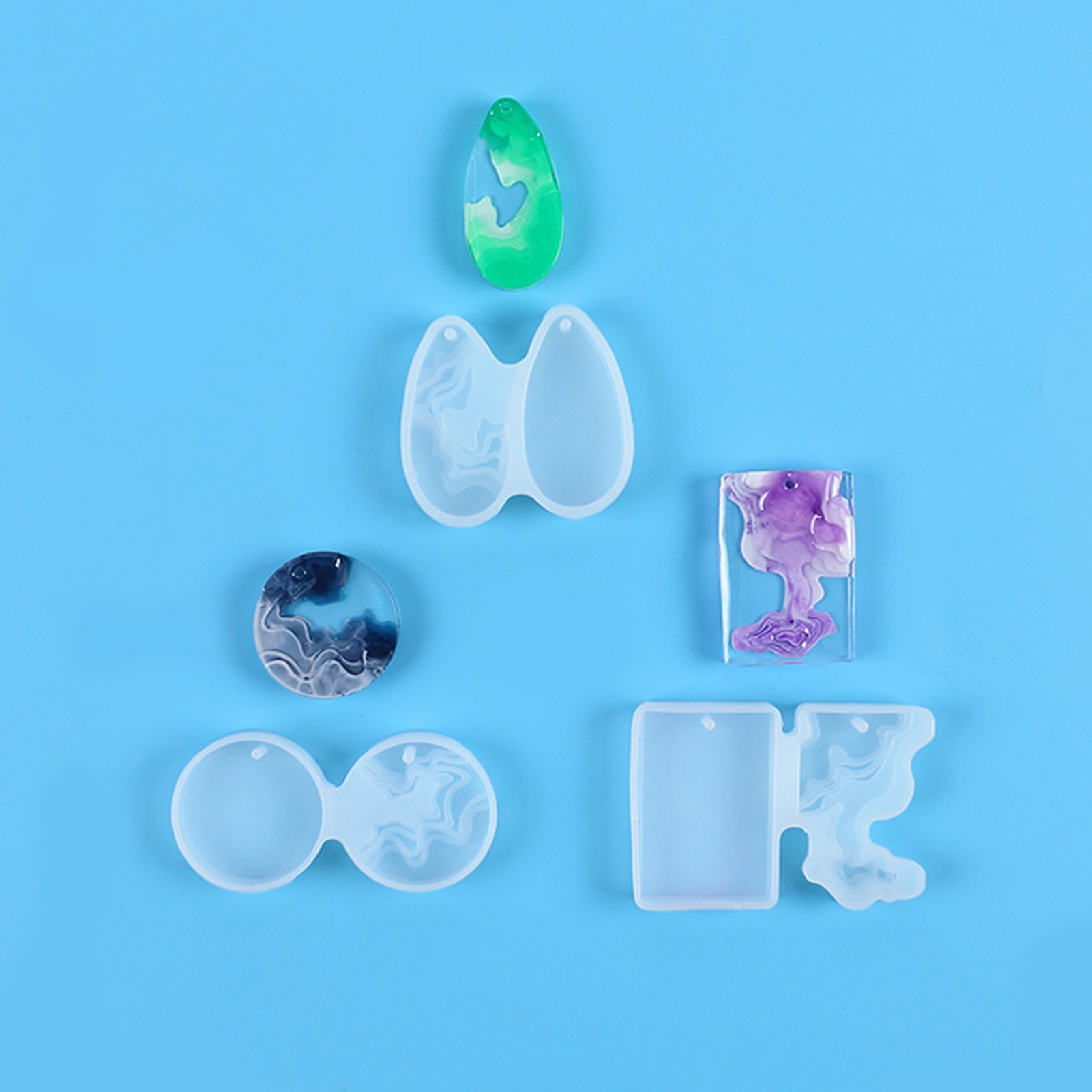 3 adet DIY Kristal Kalıp Seti  - Art Craft Show incelemesi ve fiyatı