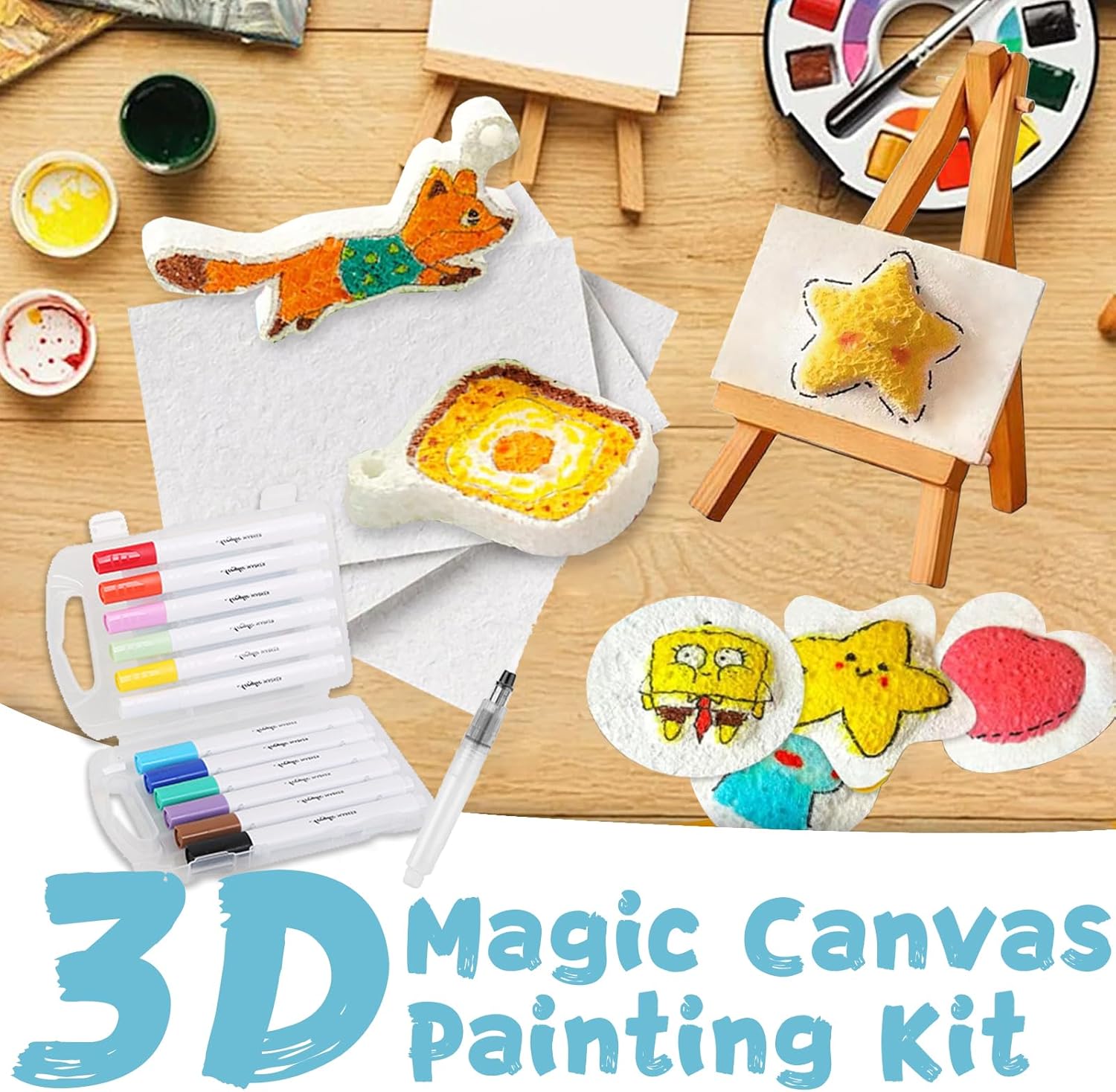 Çocuklar için 3D Kabarık Köpük - Art Craft With Paper incelemesi ve fiyatı