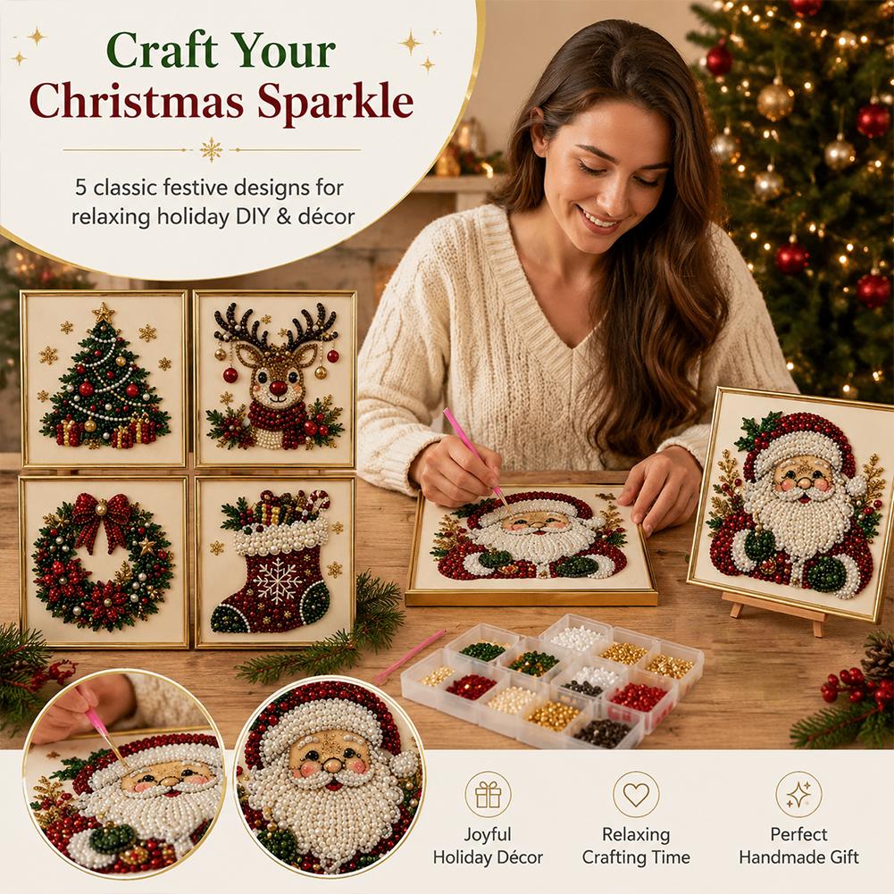 Noel Baba İnci Sanatı DIY Kiti - Art Craft Kits incelemesi ve fiyatı