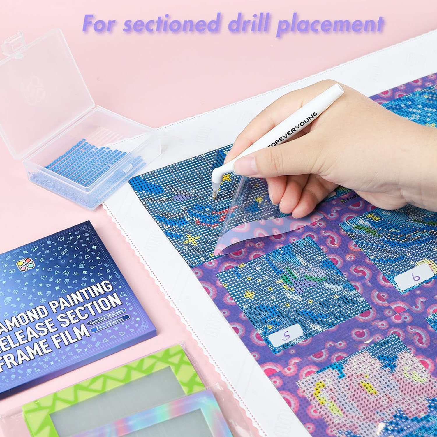 30 adet elmas boyama hizalama  - Art Craft Kits incelemesi ve fiyatı