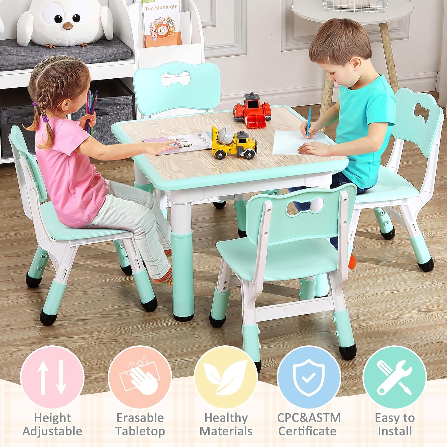 TackView 23 inç Çocuk Masası v - Art Craft Toddlers incelemesi ve fiyatı