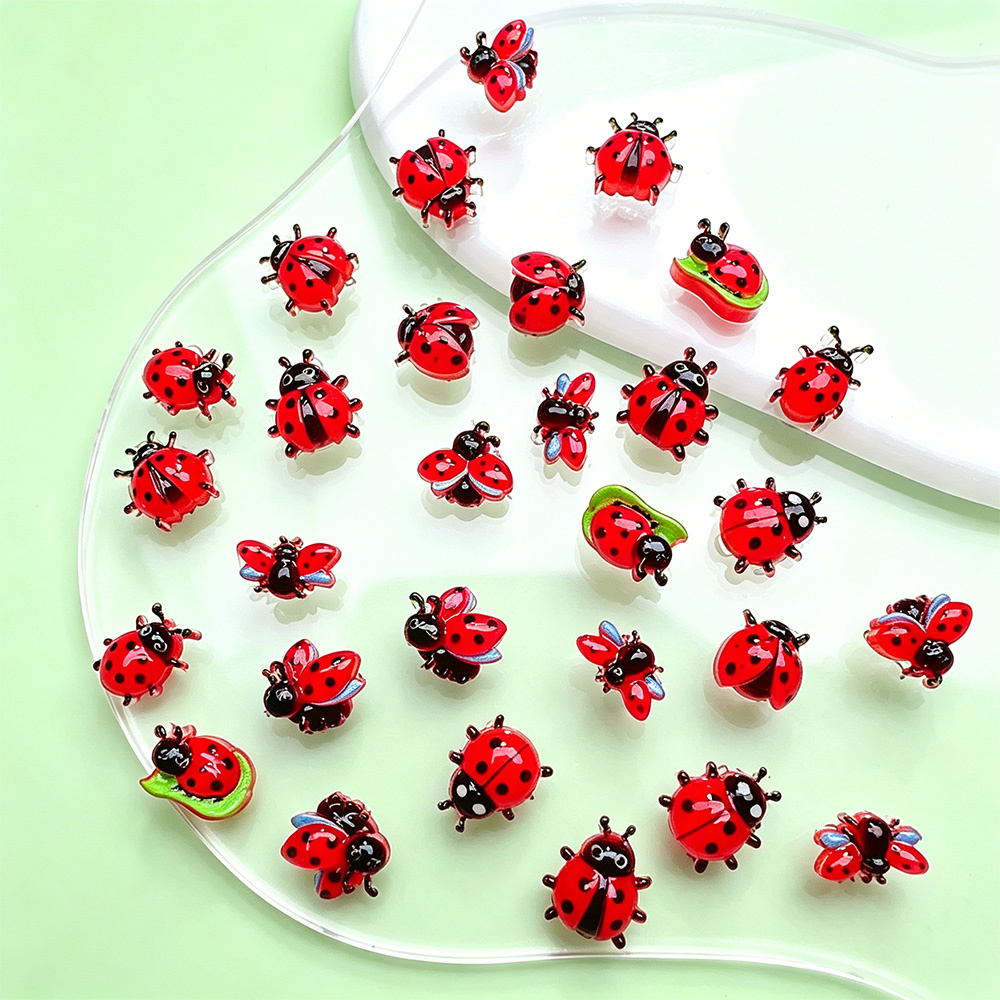 50 adet 3D Mini Reçine Uğur Bö - Art Craft Ladybug incelemesi ve fiyatı