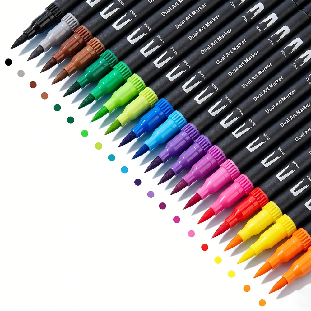 1 Set Su Bazlı Çift Uçlu Boyam - Art Craft Journals incelemesi ve fiyatı