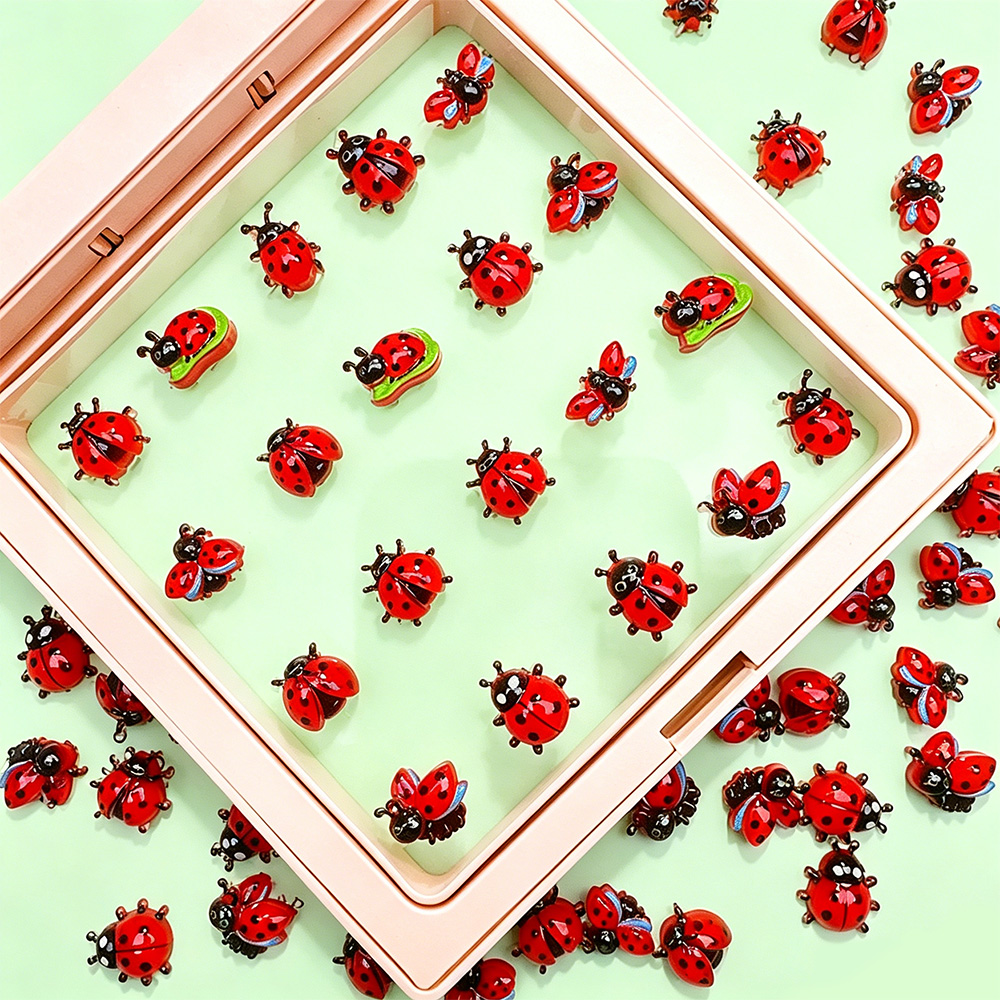 50 Adet 3D Karışık Kırmızı Uğu - Art Craft Ladybug incelemesi ve fiyatı