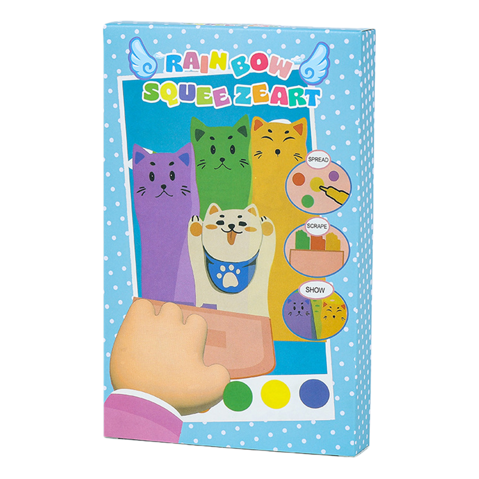 Sihirli Gökkuşağı Kazıma Kağıd - Art Craft Toddlers incelemesi ve fiyatı