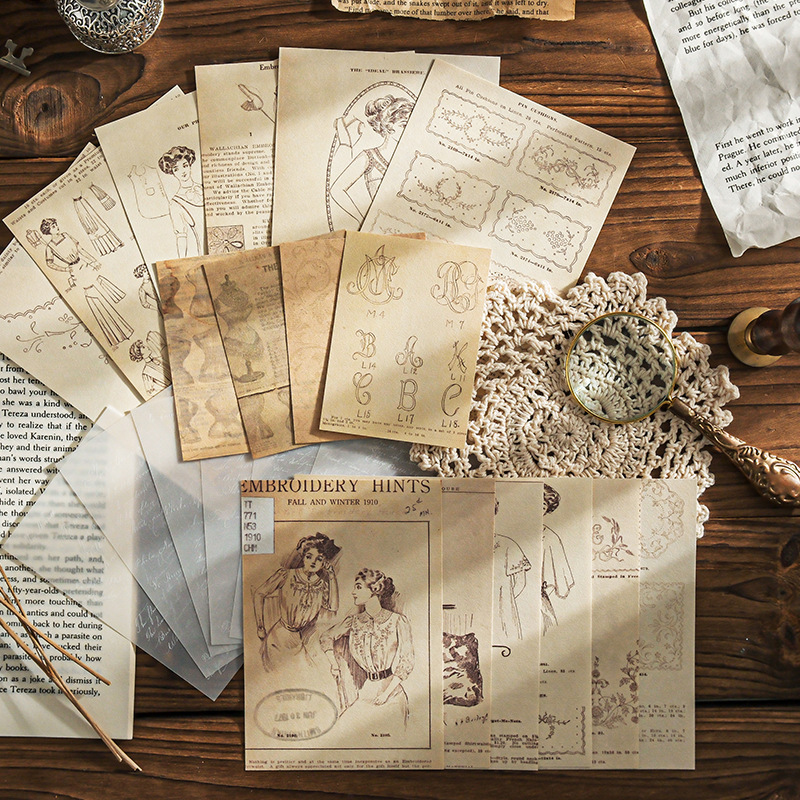 Vintage Scrapbooking Craft Kağ - Art Craft Journals incelemesi ve fiyatı