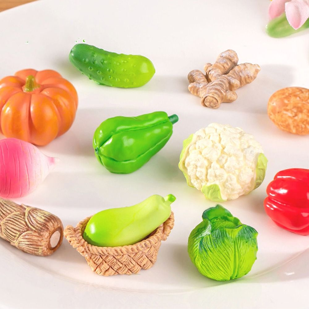Sevimli sebze figürinler minya - Art Craft Vegetables incelemesi ve fiyatı