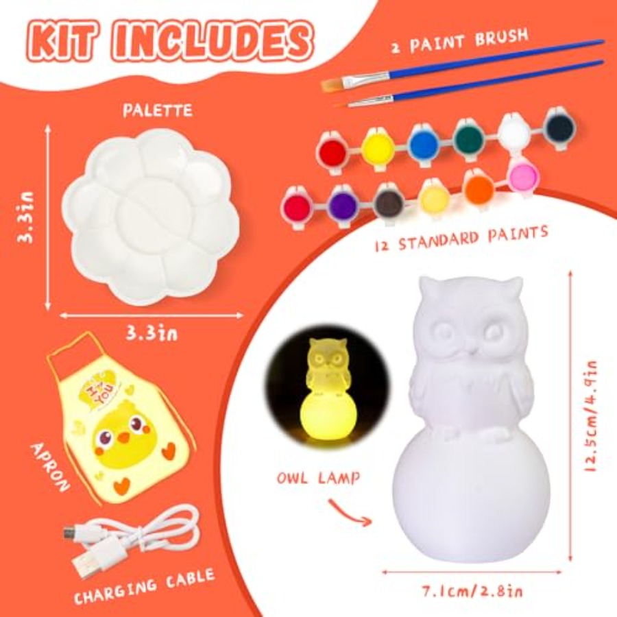 Kendi Lambanızı Boya Seti, 8-1 - Art Craft Kits incelemesi ve fiyatı