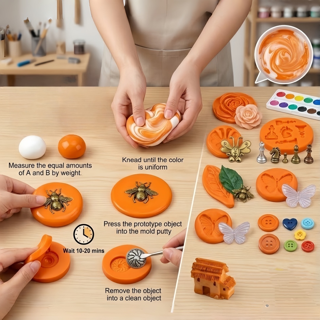 Silikon Macun DIY El Sanatları - Art Craft Kits incelemesi ve fiyatı