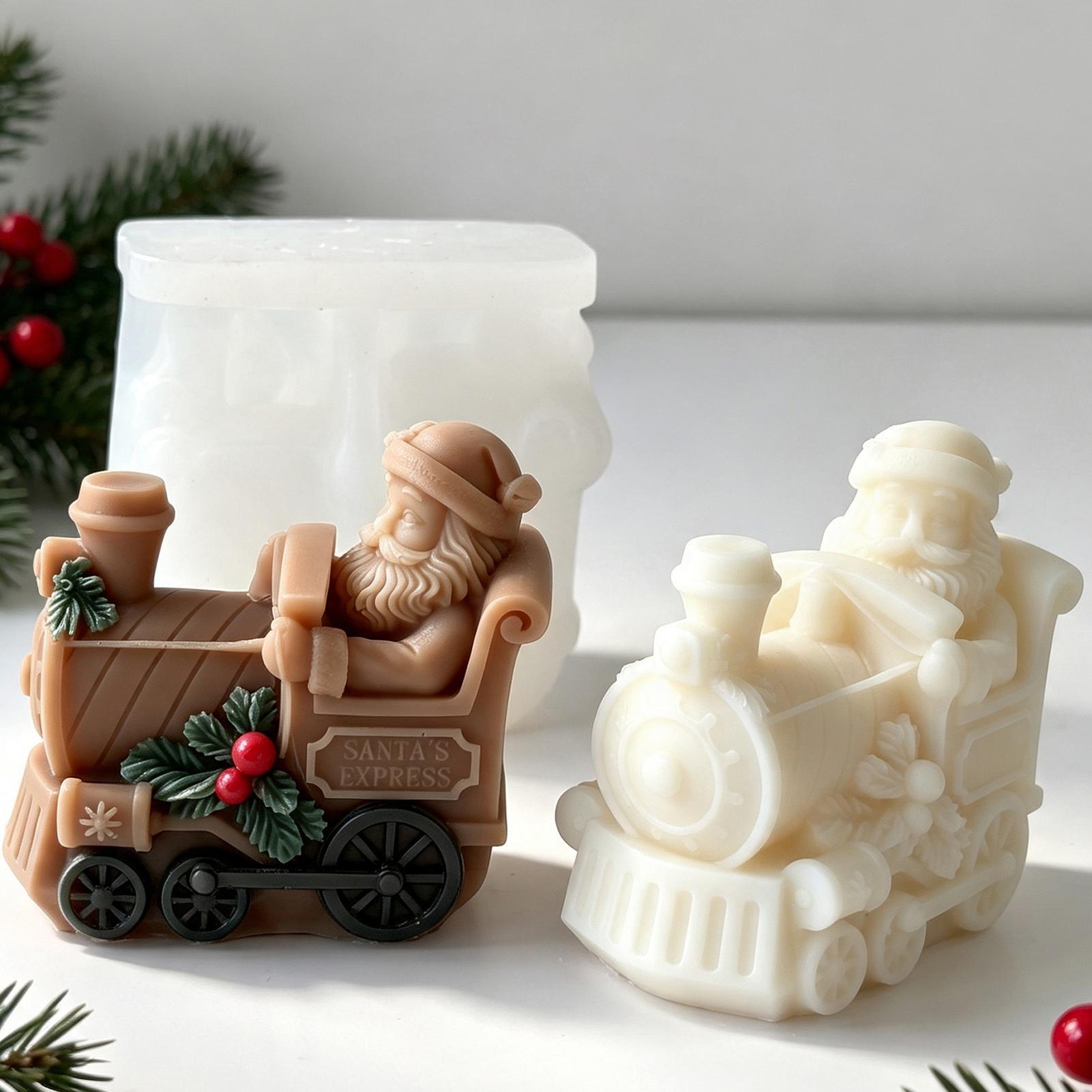 Noel Mum Kalıbı Tren Şeklinde  - Art Craft Show incelemesi ve fiyatı