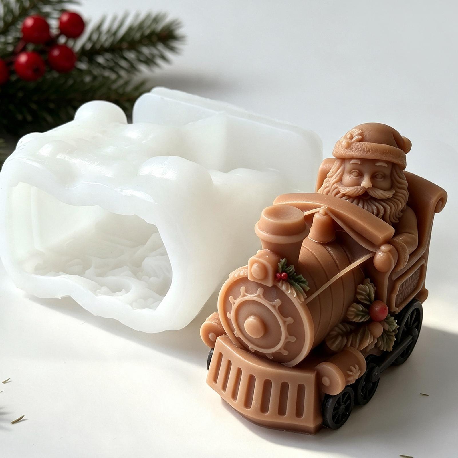 Noel Mum Kalıbı Tren Şeklinde  - Art Craft Show incelemesi ve fiyatı