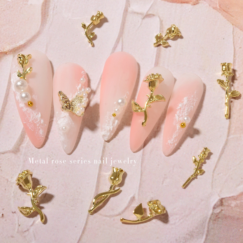 10 adet 3D Gül Nail Art Süs DI - Art Craft Show incelemesi ve fiyatı