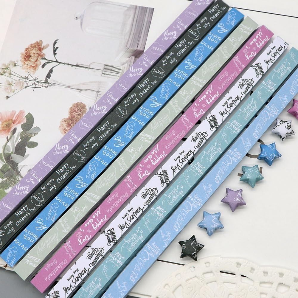 540 Yaprak DIY Renkli Yıldız O - Art Craft Show incelemesi ve fiyatı