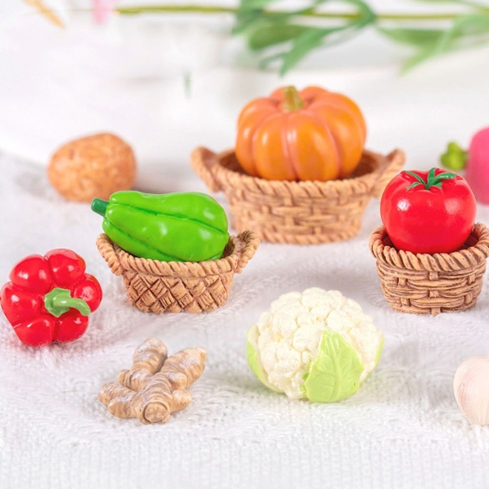 Sevimli sebze figürinler minya - Art Craft Vegetables incelemesi ve fiyatı