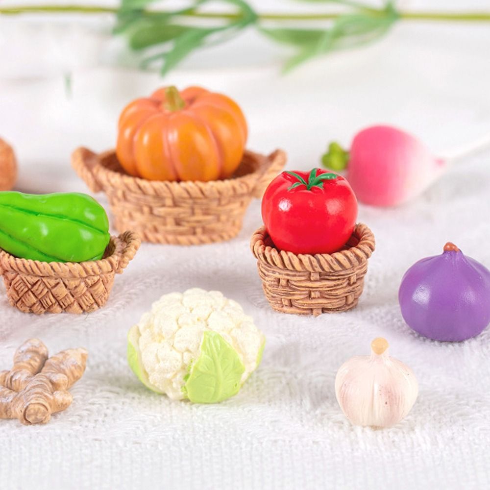 Sevimli sebze figürinler minya - Art Craft Vegetables incelemesi ve fiyatı
