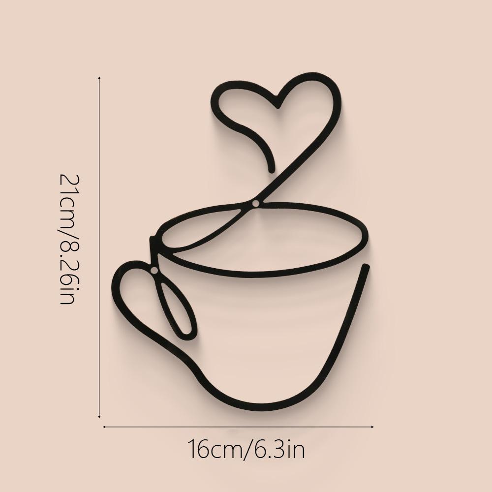 3 Parçalı Yaratıcı Kahve Duvar - Art Craft Cafe incelemesi ve fiyatı